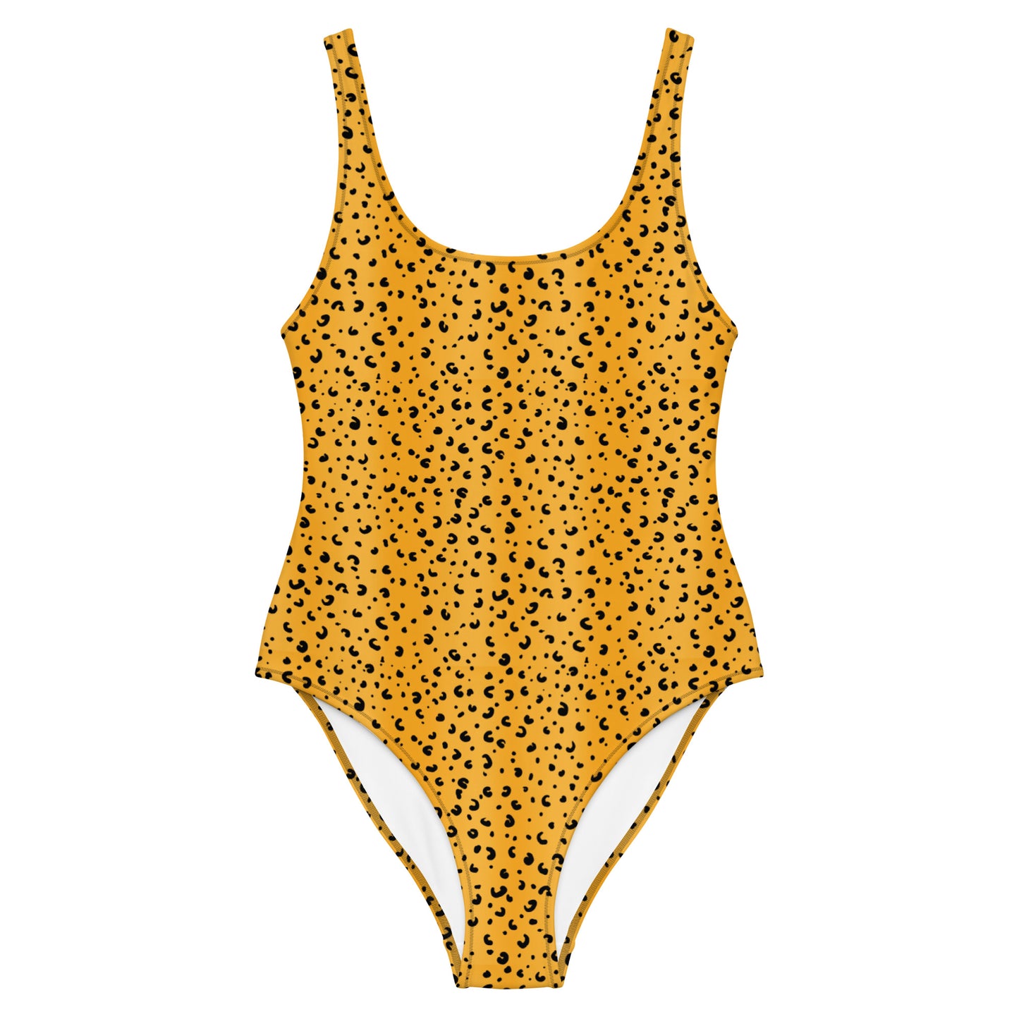 Cheetah Print One-Piece Swimsuit