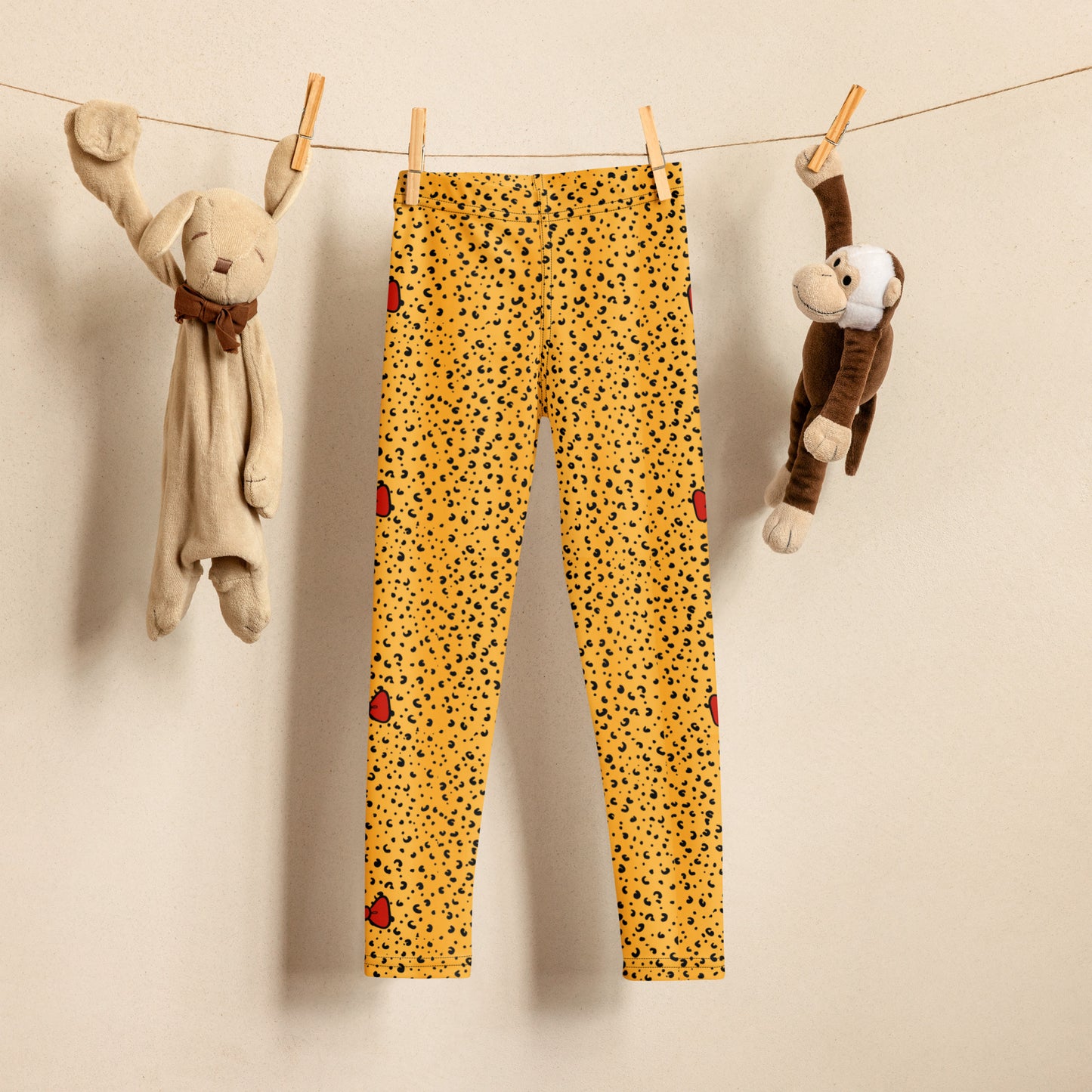 Cheetah Print Kid's Leggings