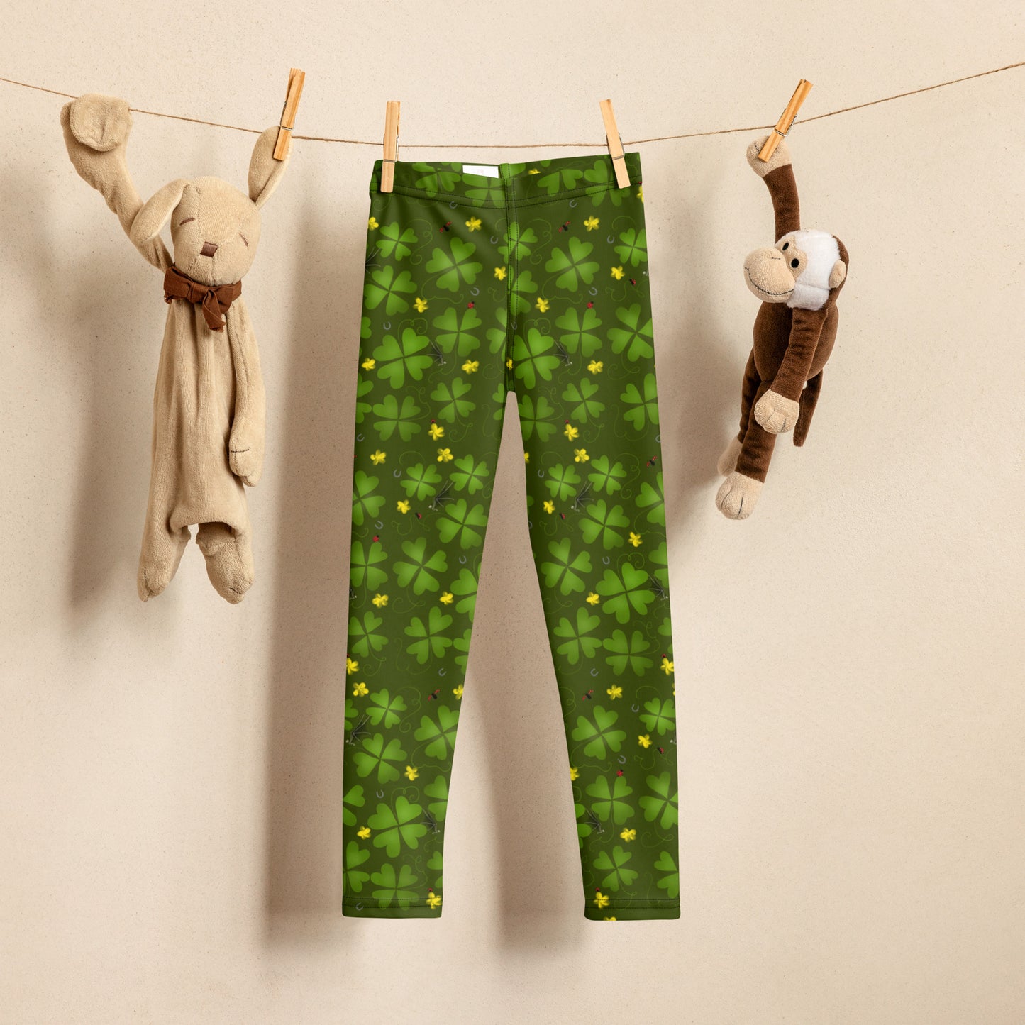 Lucky Clover, Kid's Leggings