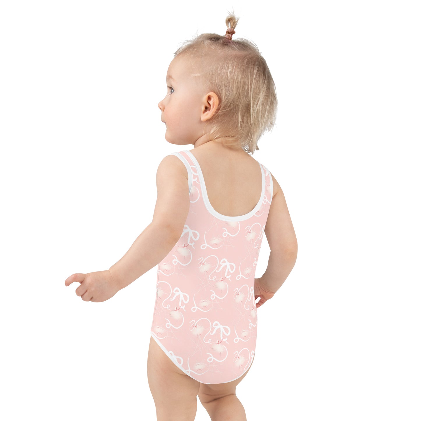 Pink Fairies All-Over Print Kids Swimsuit