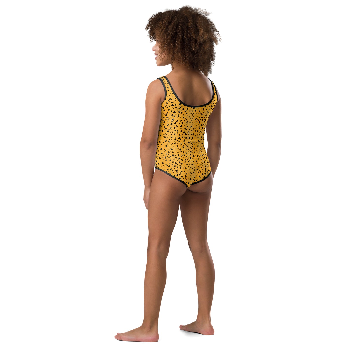 Cheetah Print All-Over Print Kids Swimsuit