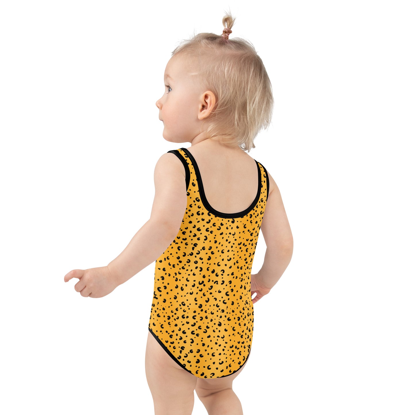 Cheetah Print All-Over Print Kids Swimsuit