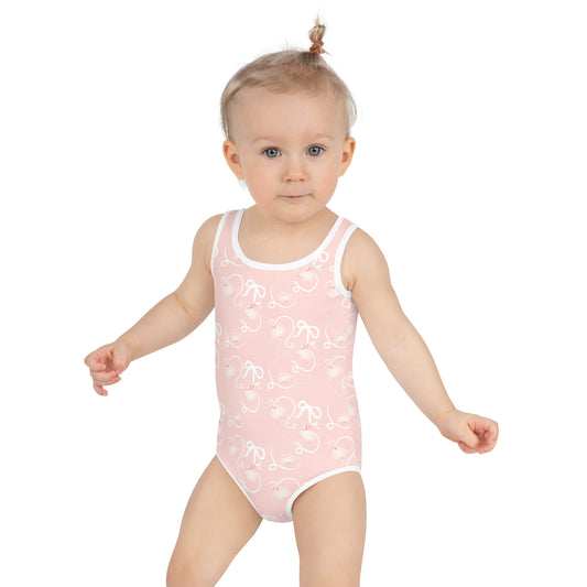 Pink Fairies All-Over Print Kids Swimsuit