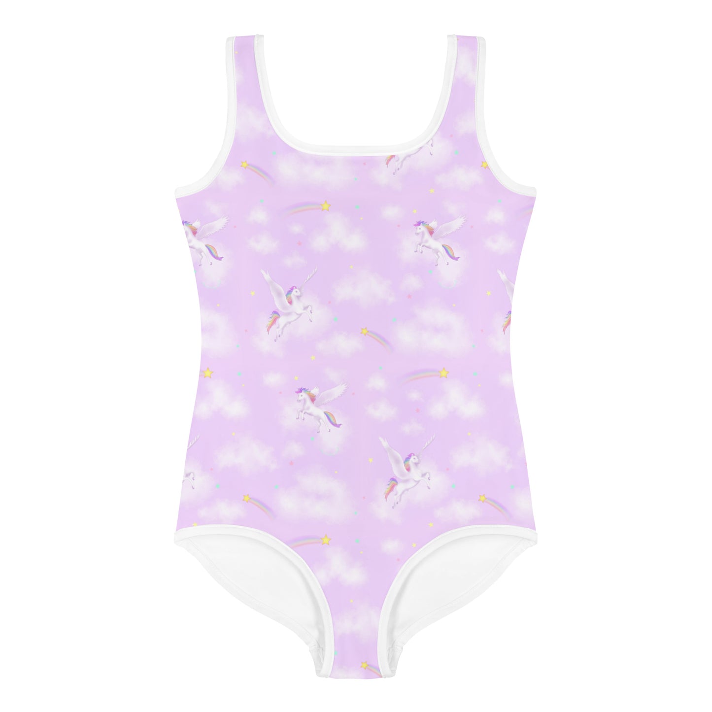 Unicorn Dreams All-Over Print Kids Swimsuit