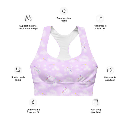 Unicorn Dreams, Longline sports bra