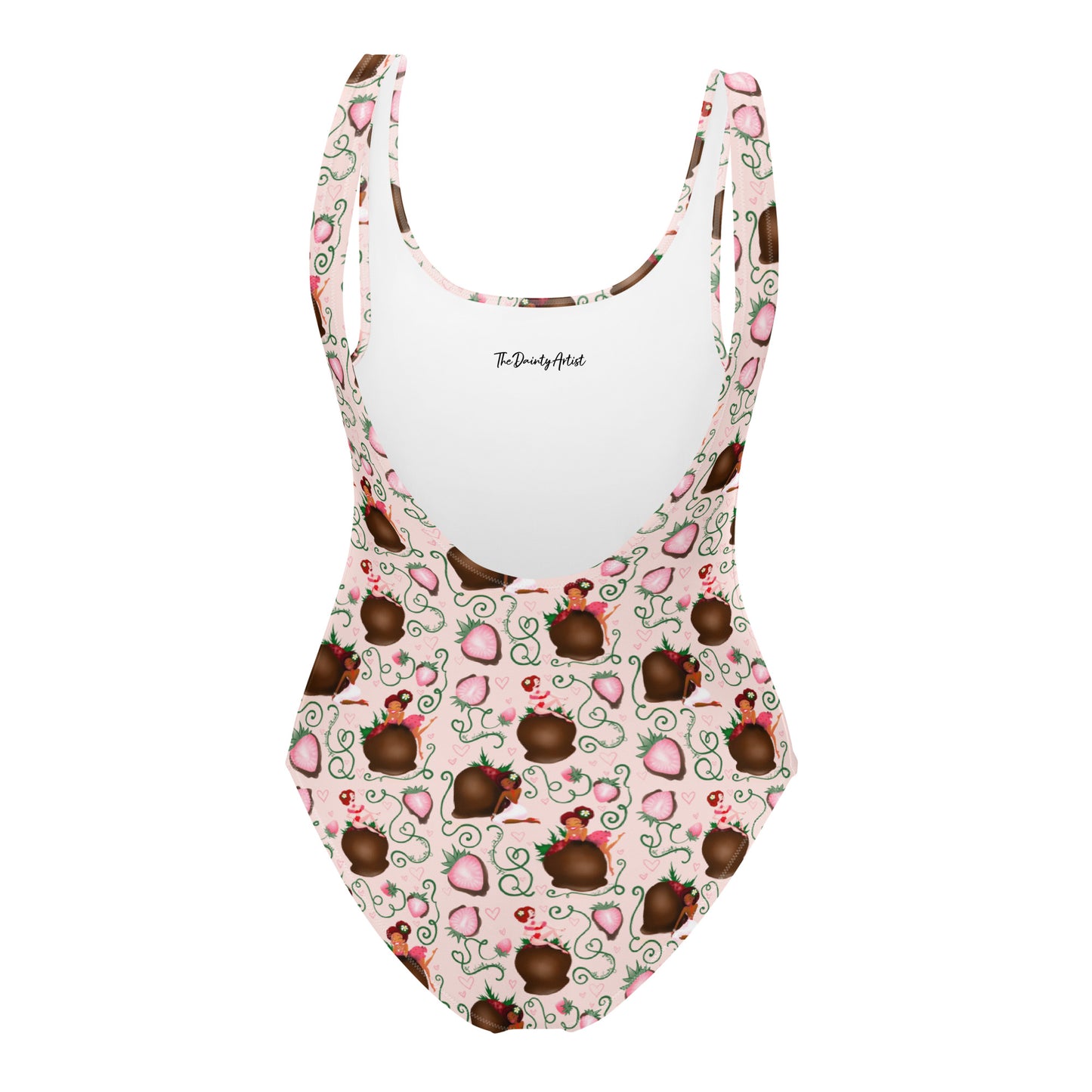 Chocolate Strawberry, Swim, One-Piece