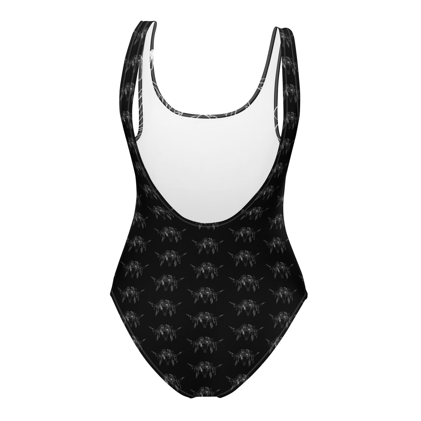 Western Skull One-Piece Swimsuit