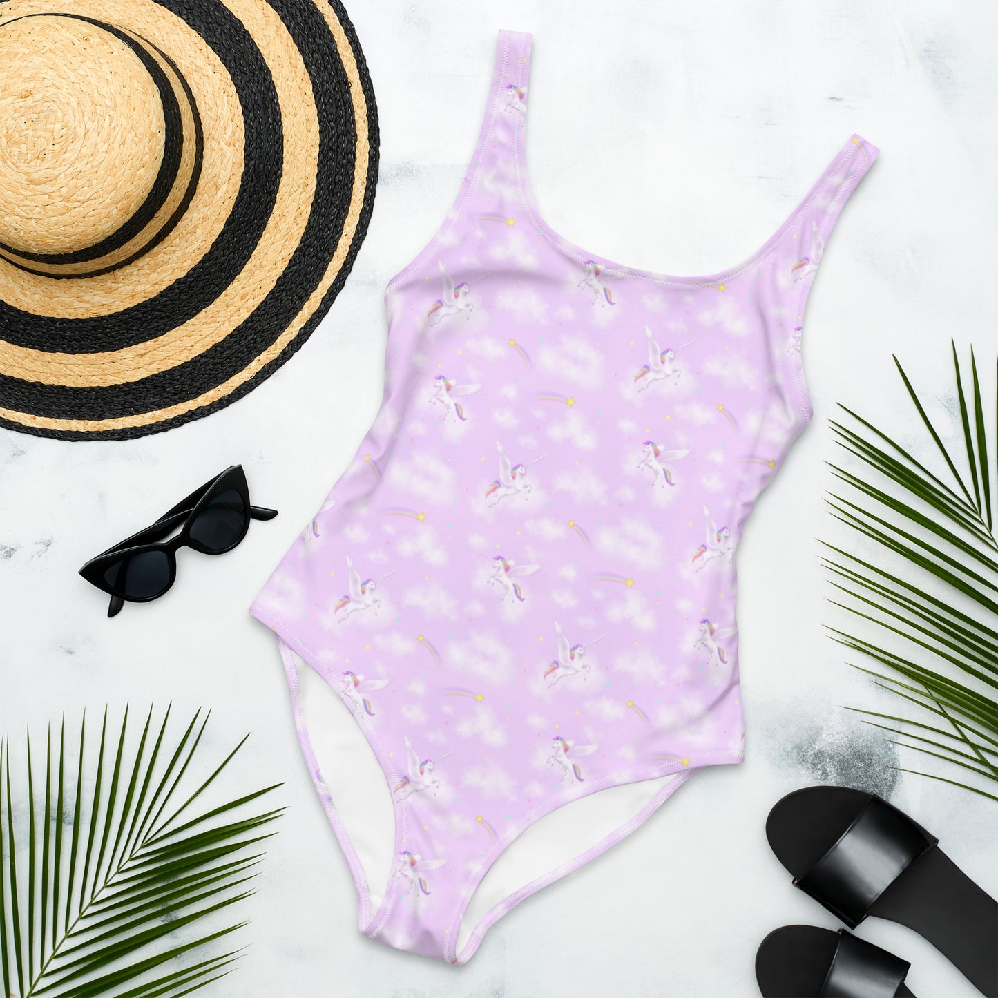 Unicorn Dreams, One-Piece Swimsuit