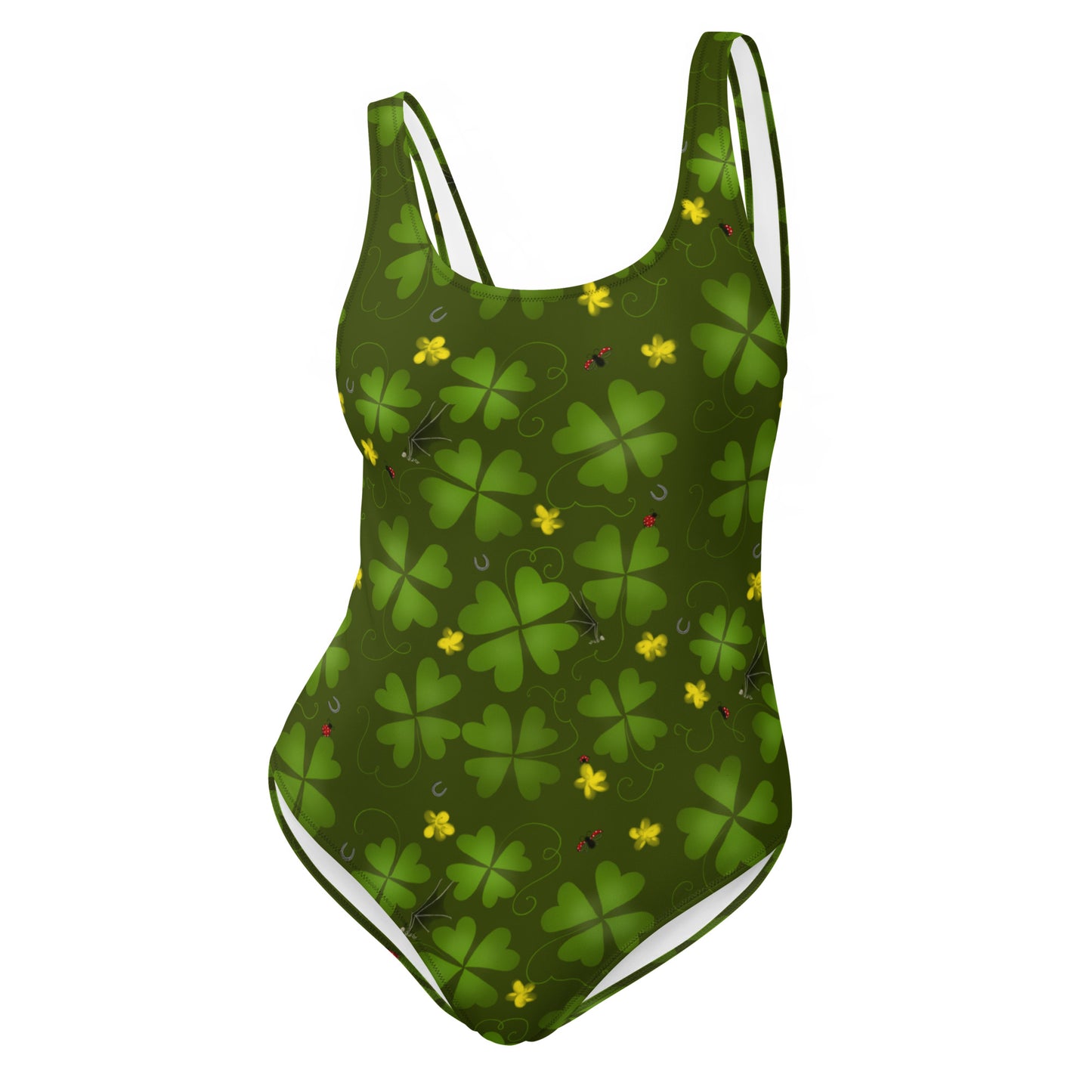 Lucky Clover, One-Piece Swimsuit