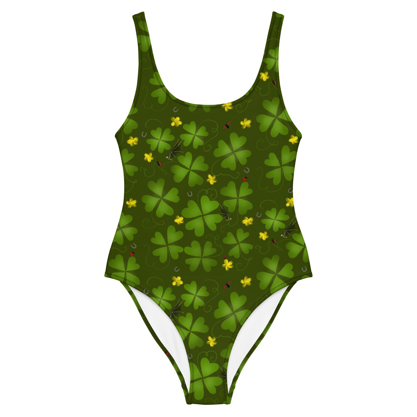 Lucky Clover, One-Piece Swimsuit