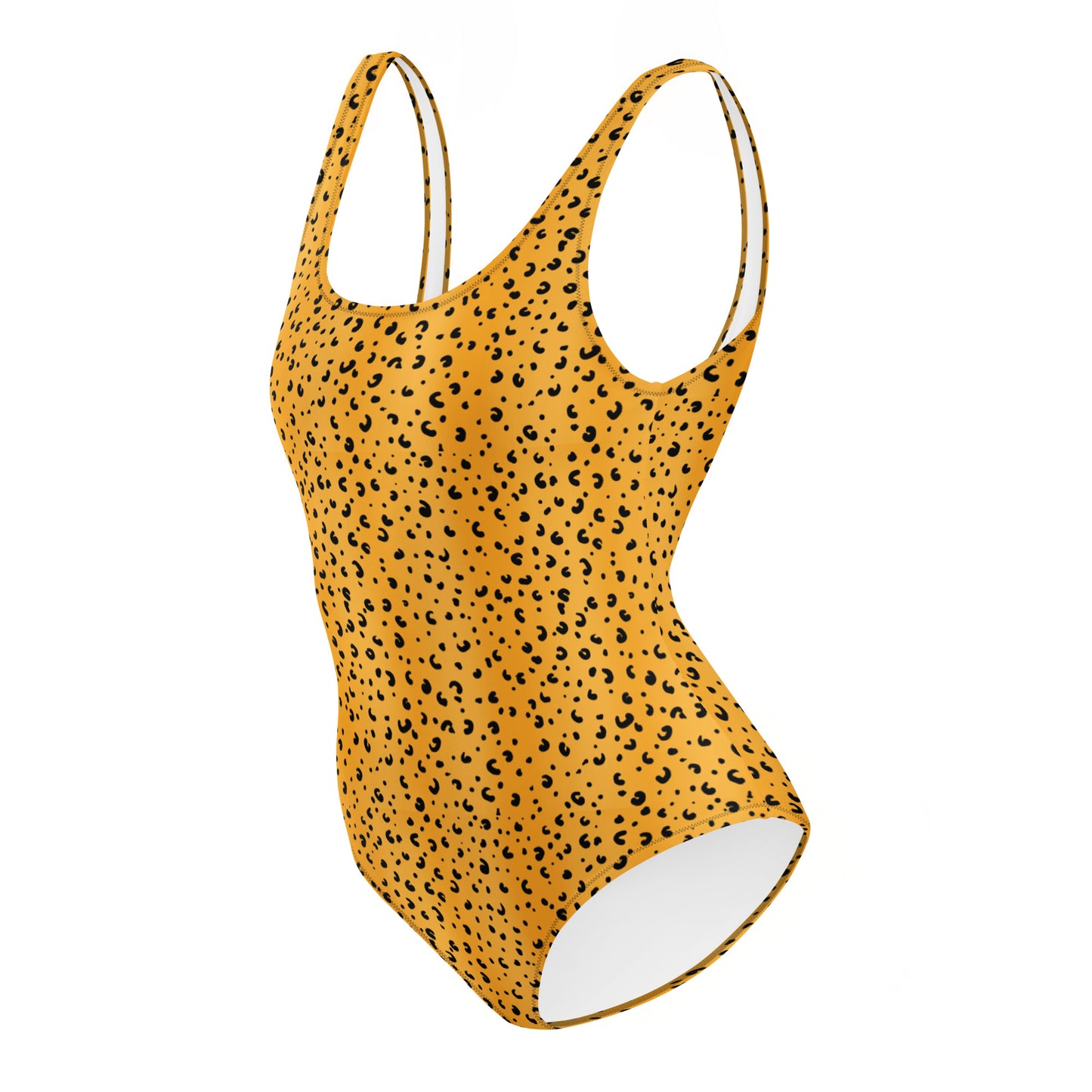 Cheetah Print One-Piece Swimsuit