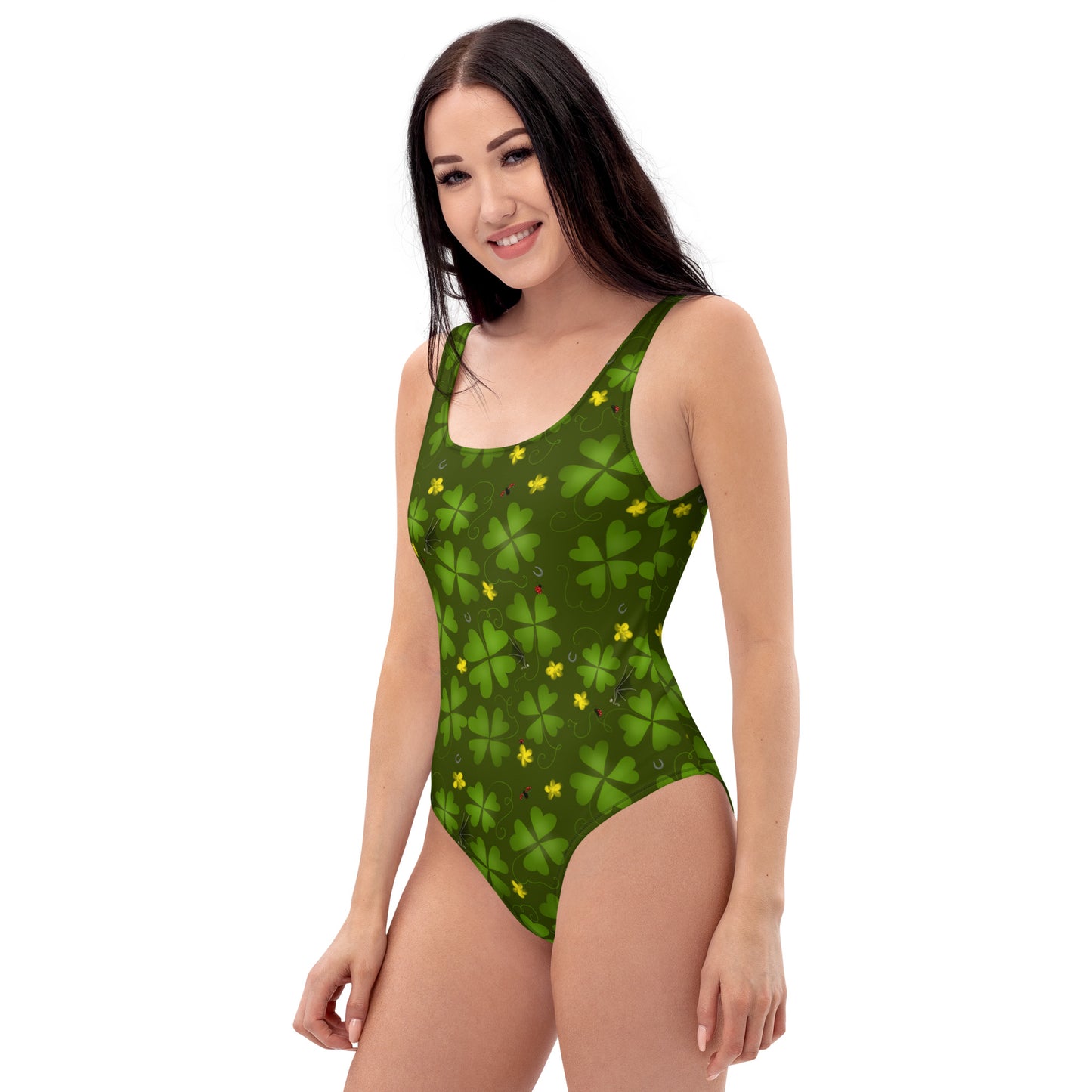 Lucky Clover, One-Piece Swimsuit