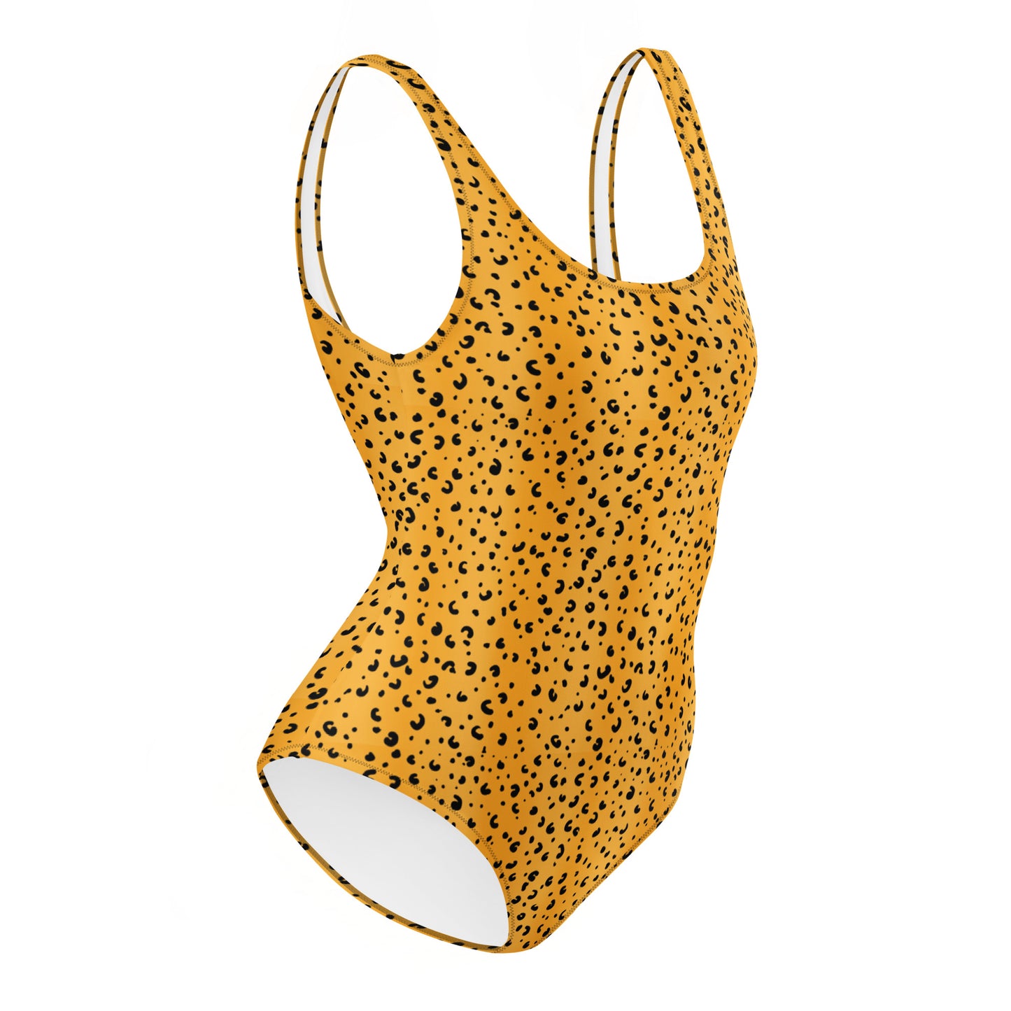 Cheetah Print One-Piece Swimsuit