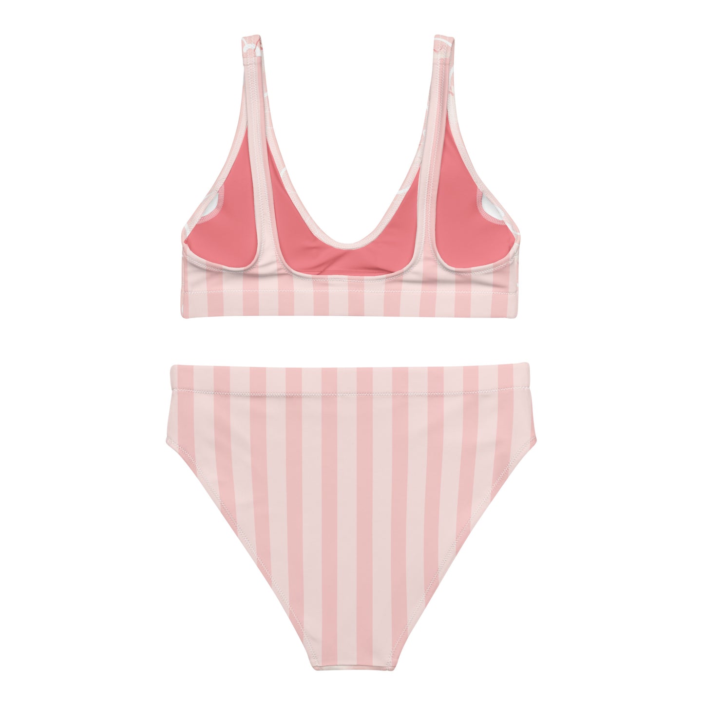 Pink Fairies Recycled high-waisted bikini