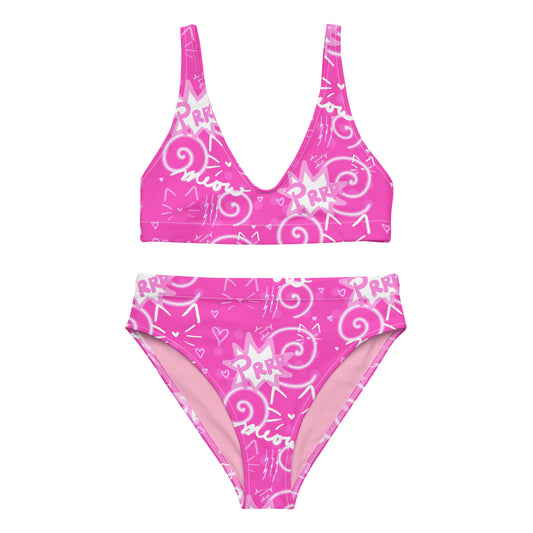 Pink Kitty, Recycled high-waisted bikini