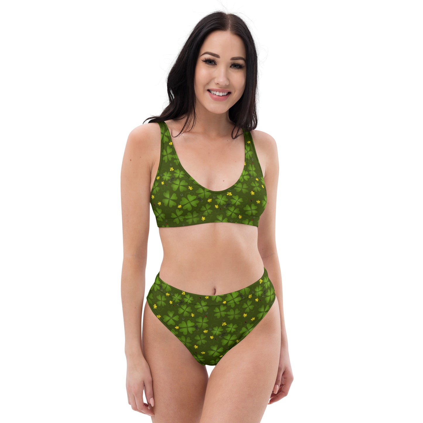 Lucky Clover, Recycled high-waisted bikini