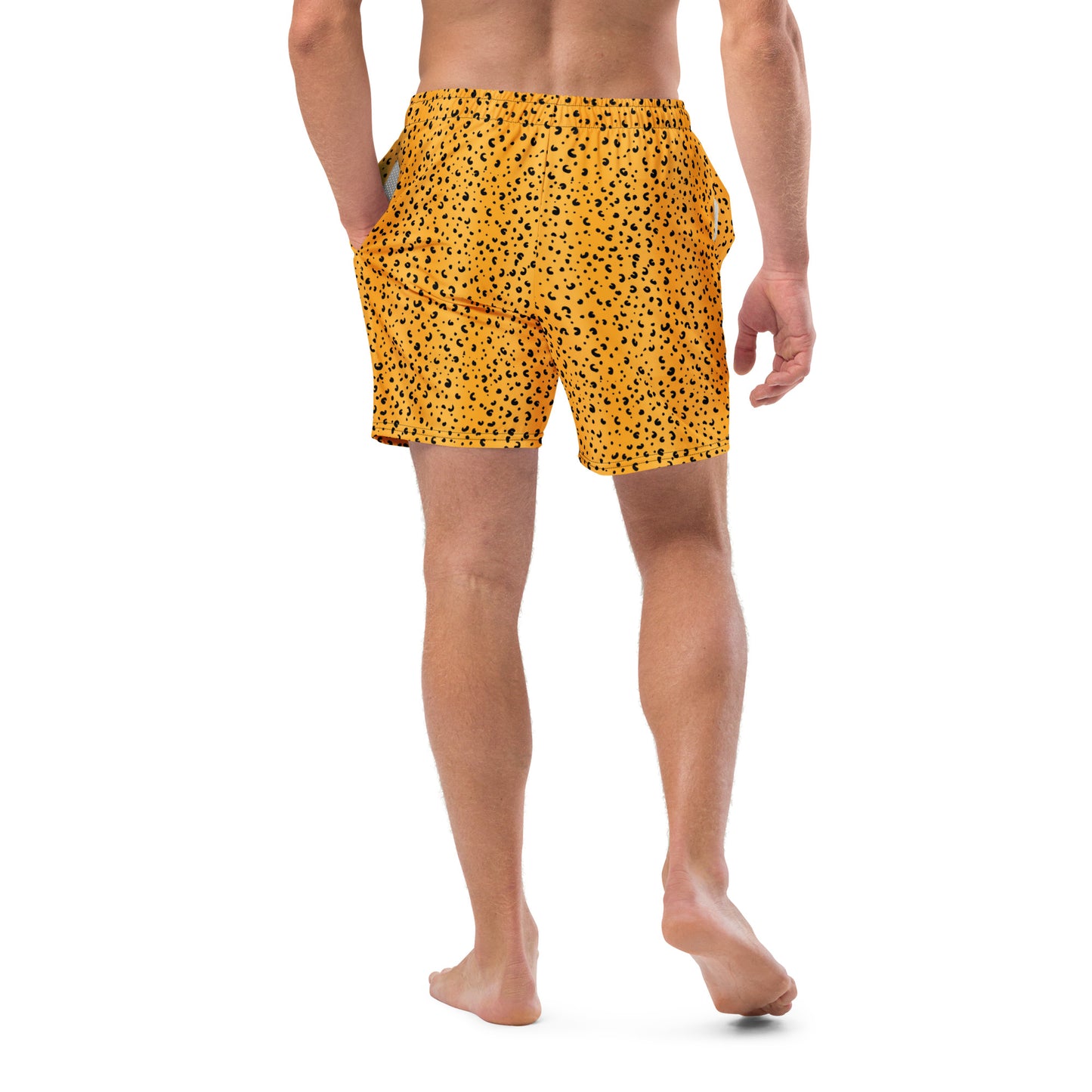 Cheetah Print Men's swim trunks