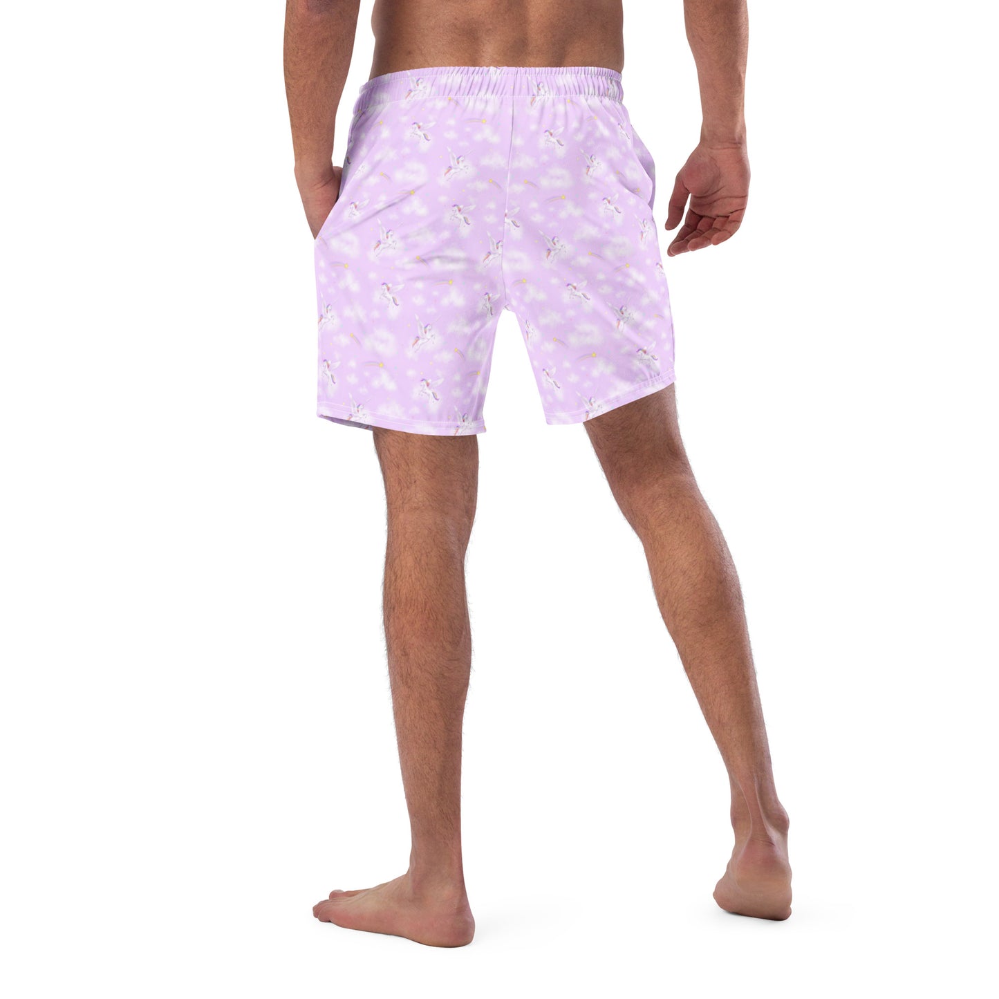 Unicorn Dreams, Men's swim trunks