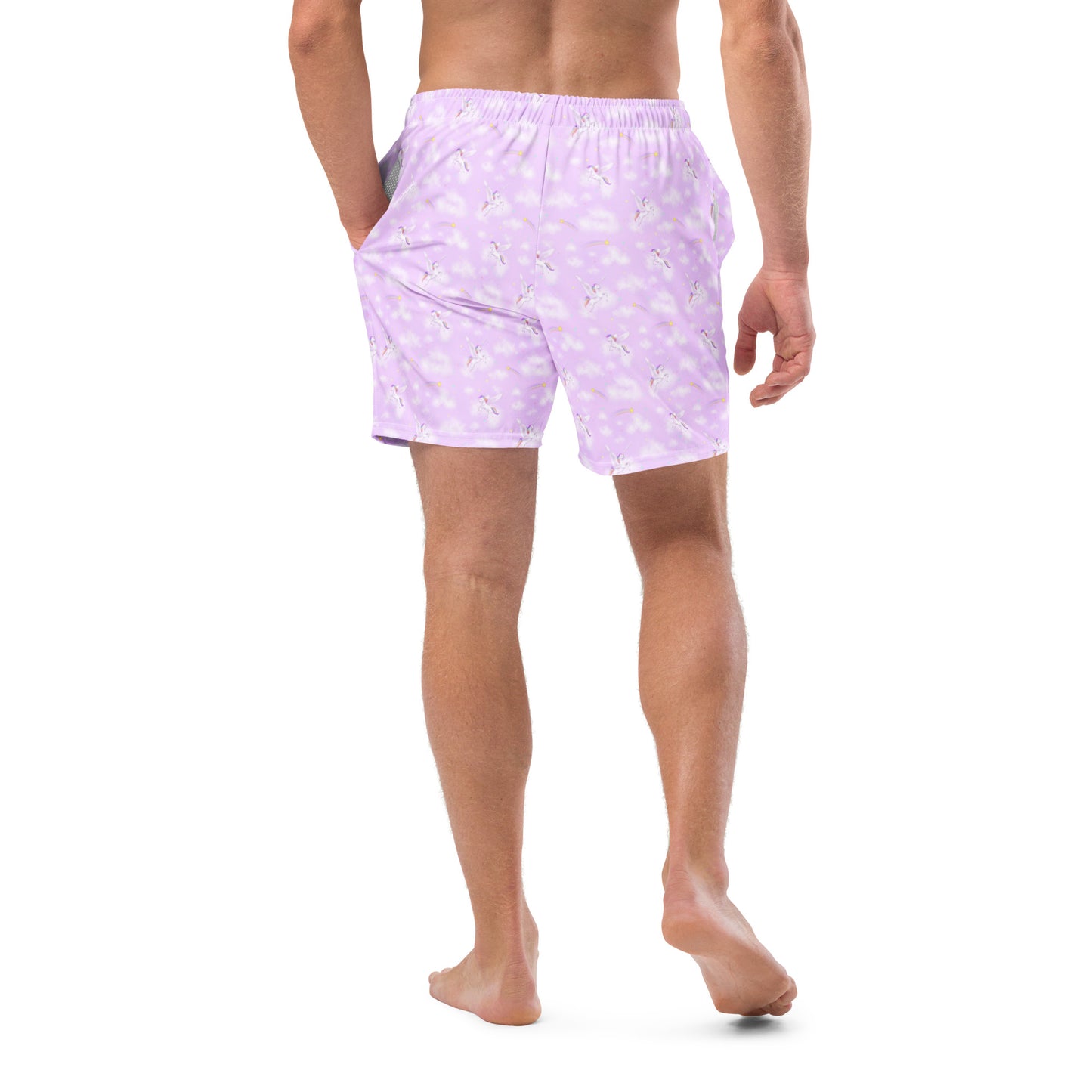 Unicorn Dreams, Men's swim trunks