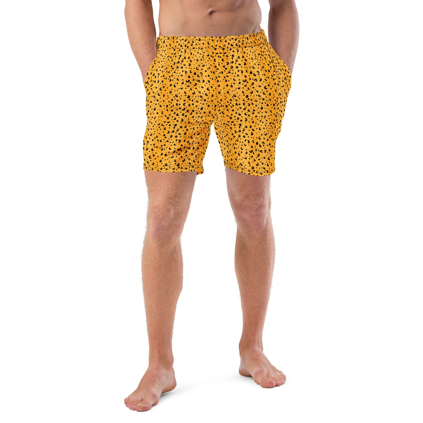 Cheetah Print Men's swim trunks