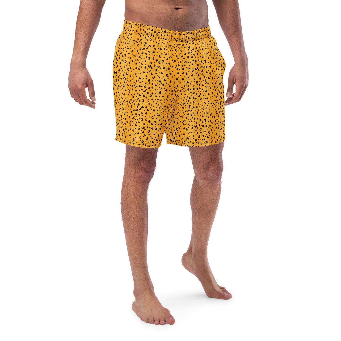 Cheetah Print Men's swim trunks