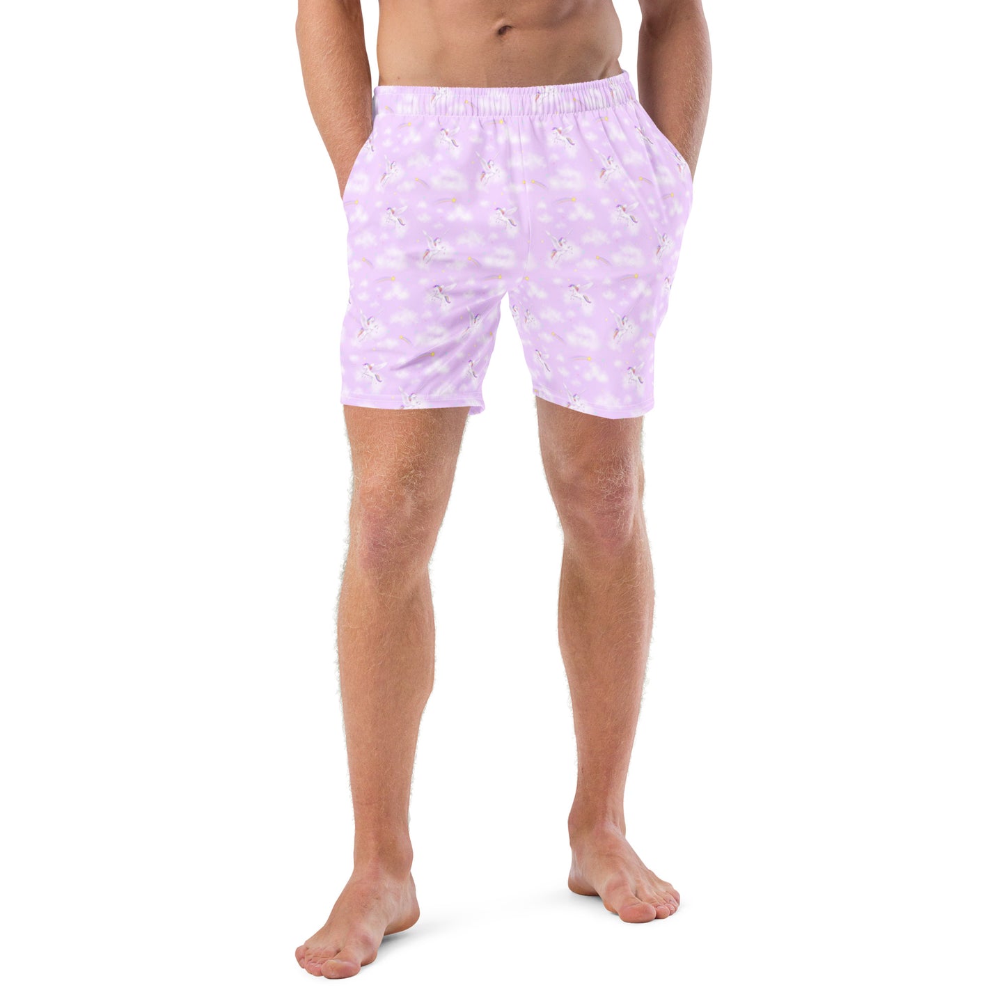 Unicorn Dreams, Men's swim trunks