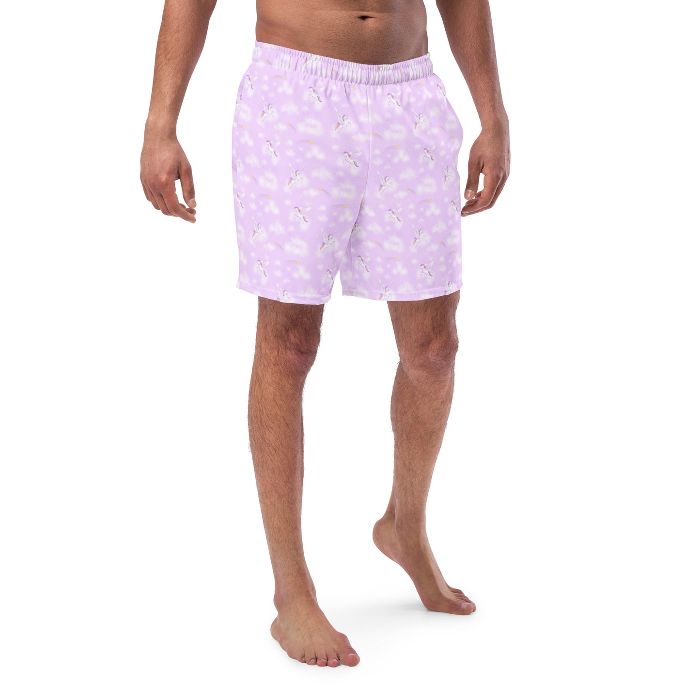 Unicorn Dreams, Men's swim trunks