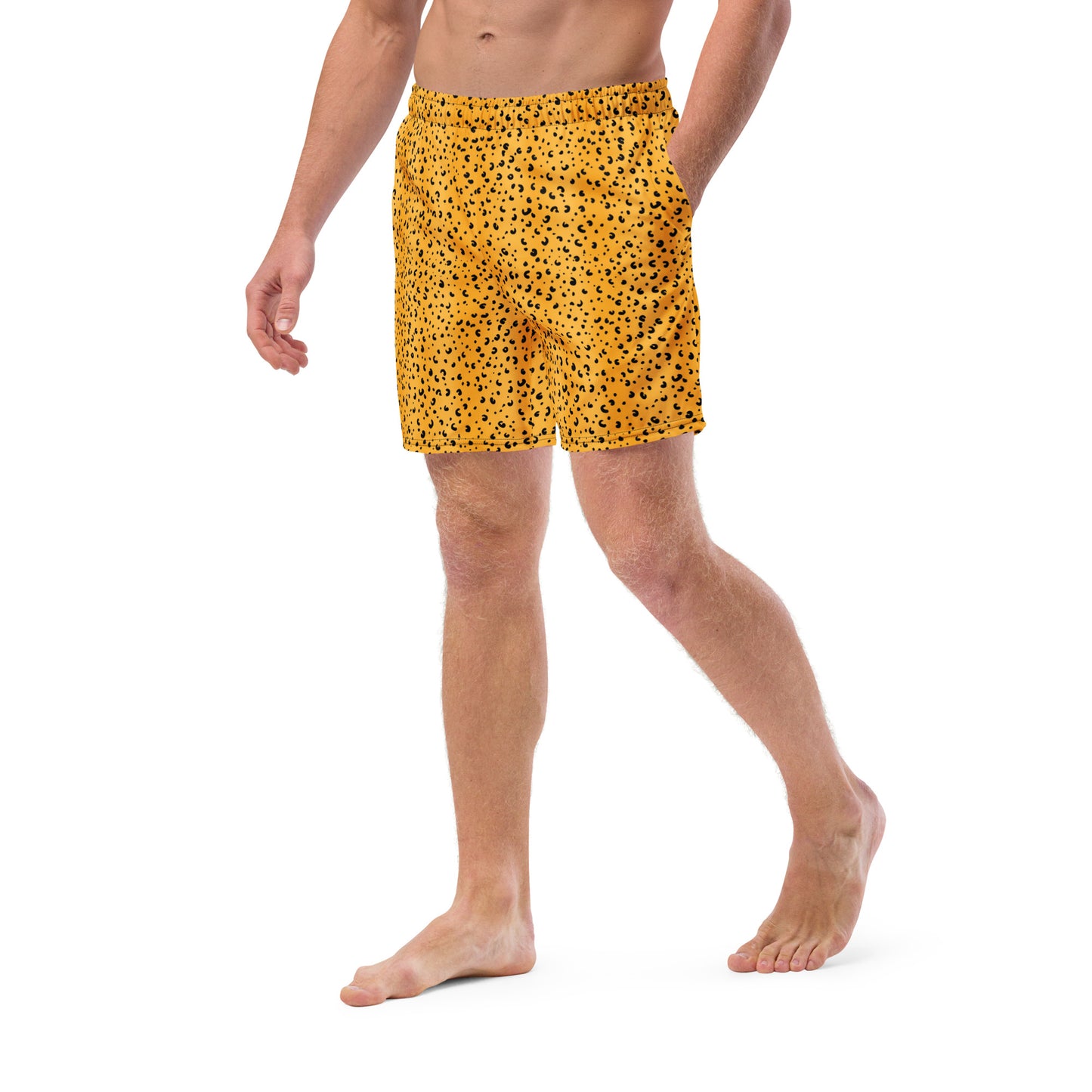 Cheetah Print Men's swim trunks