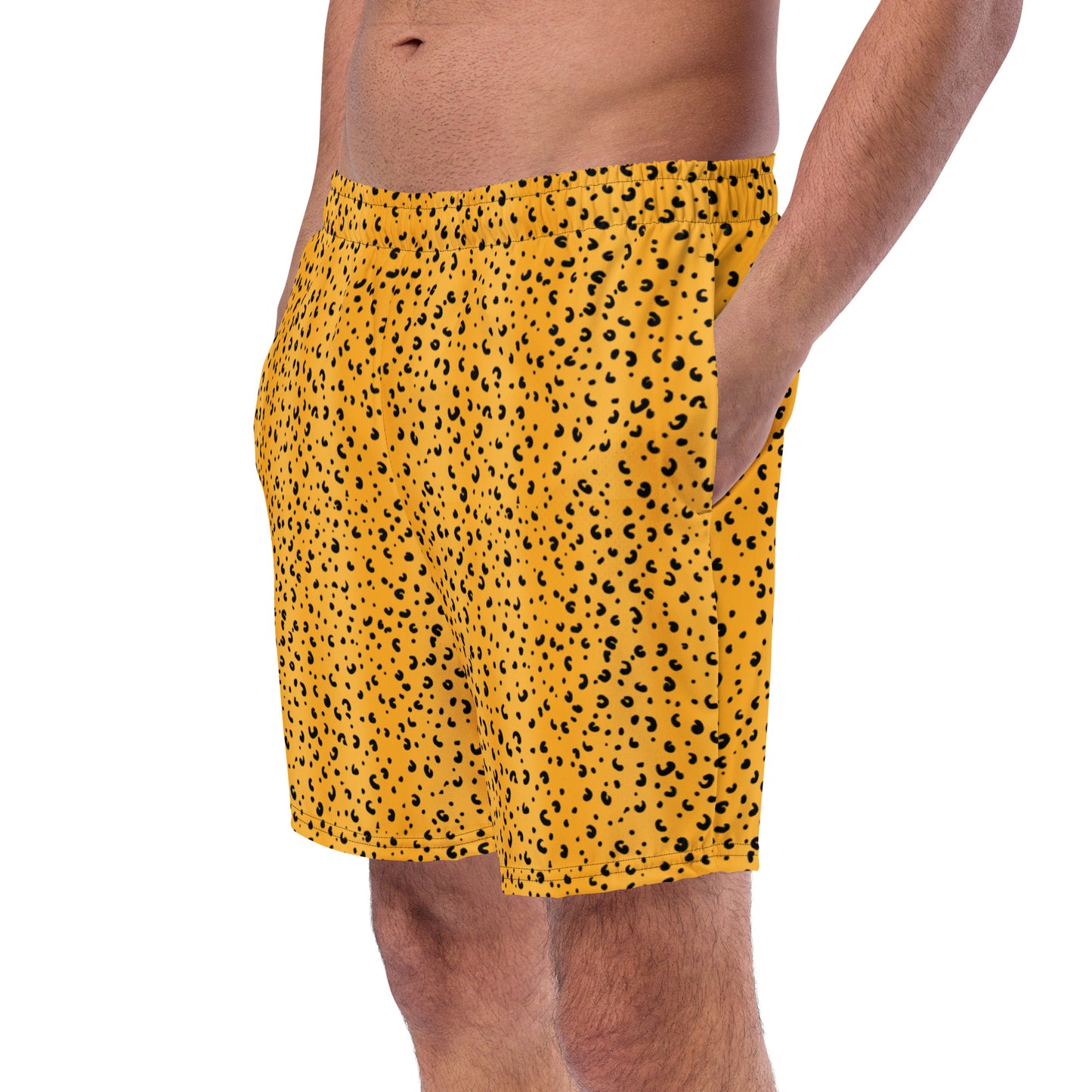 Cheetah Print Men's swim trunks