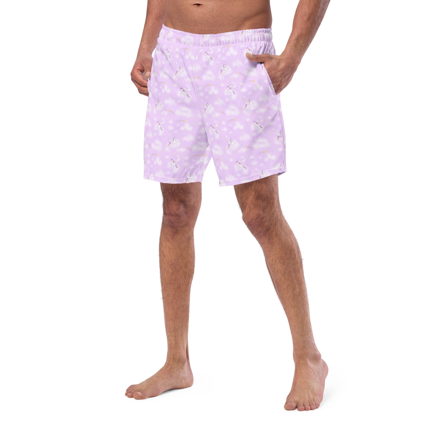 Unicorn Dreams, Men's swim trunks