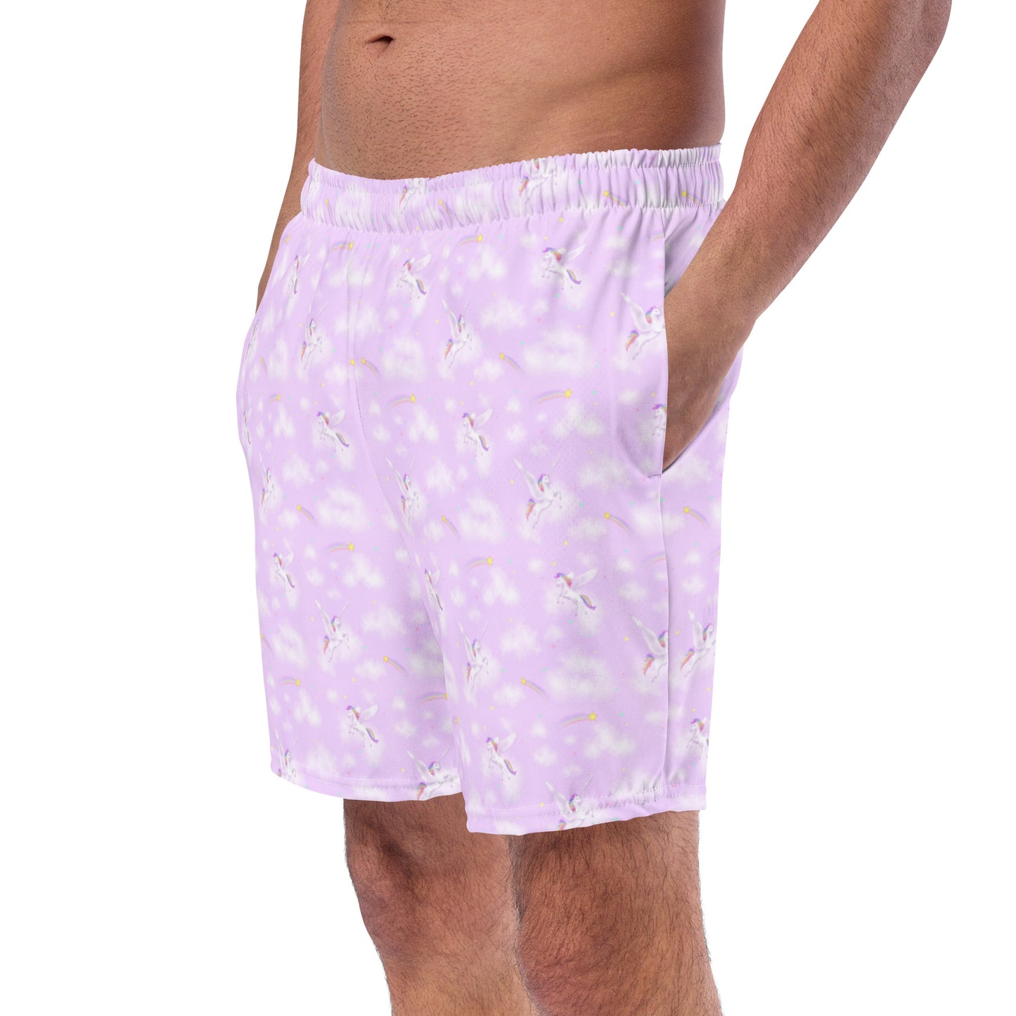 Unicorn Dreams, Men's swim trunks