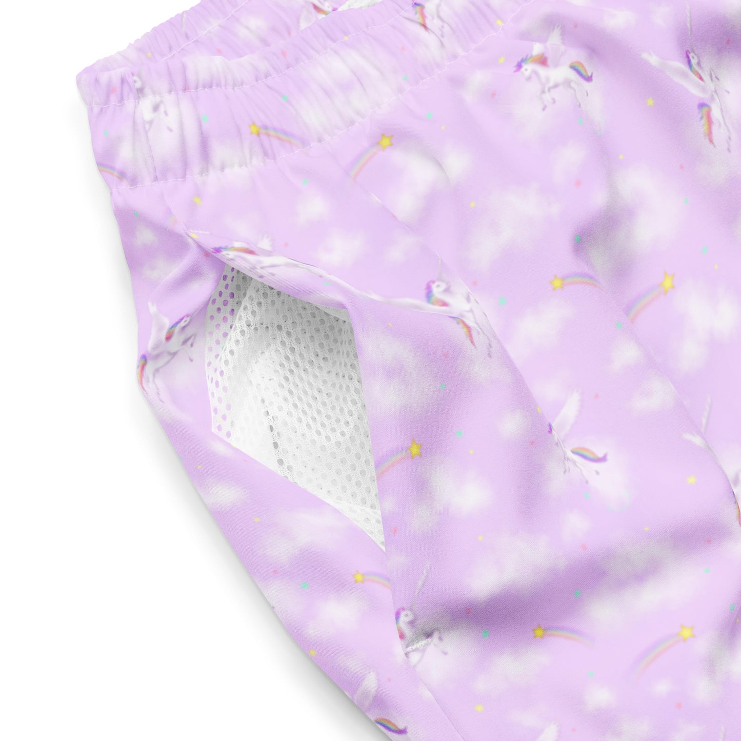 Unicorn Dreams, Men's swim trunks