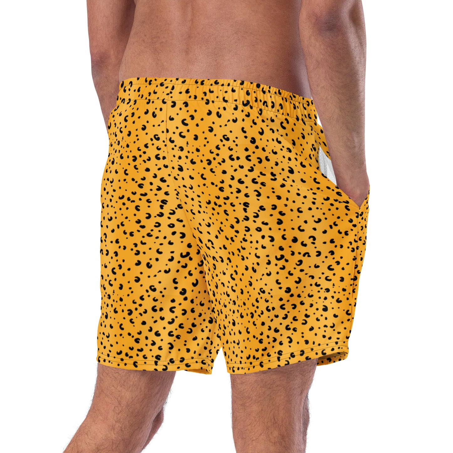 Cheetah Print Men's swim trunks