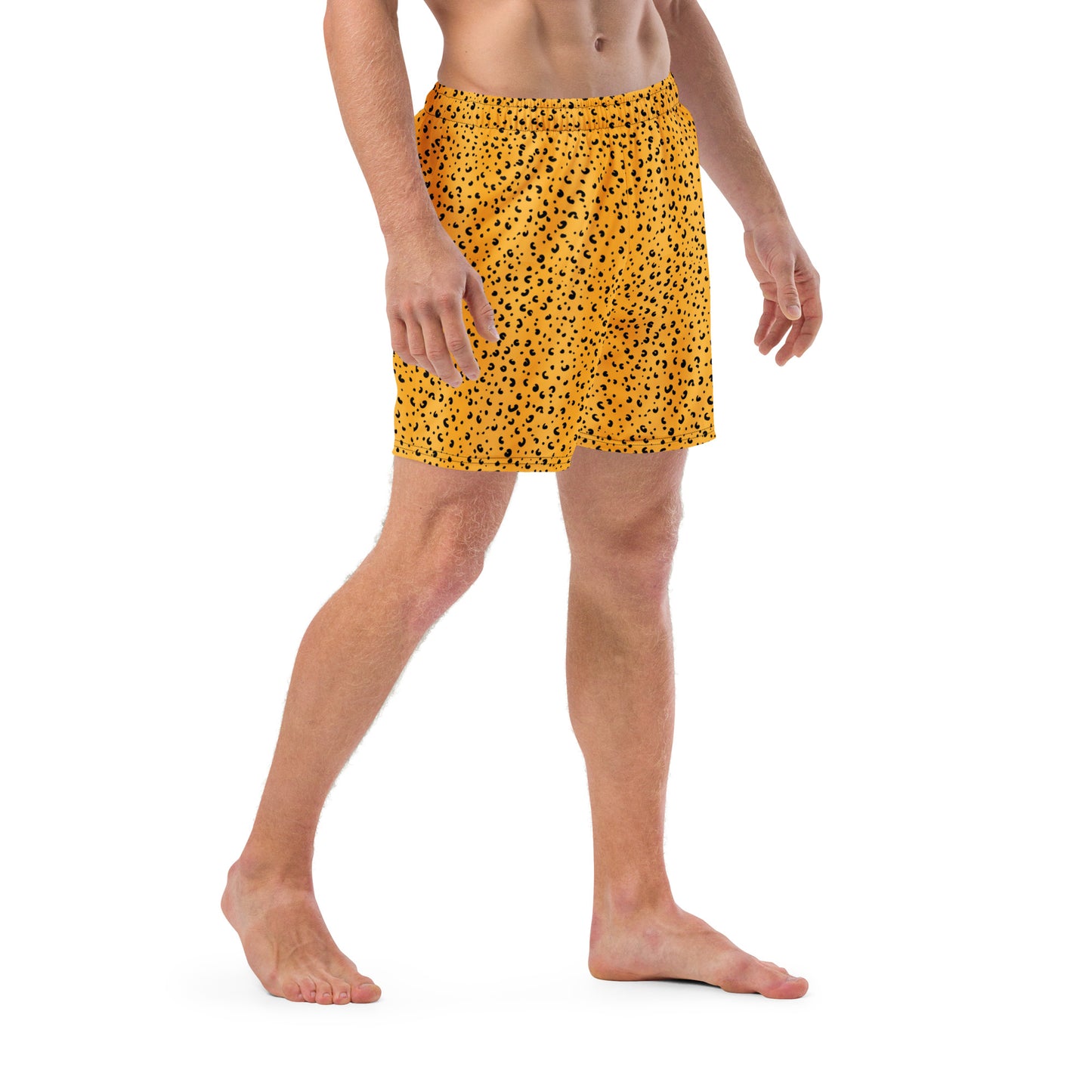 Cheetah Print Men's swim trunks