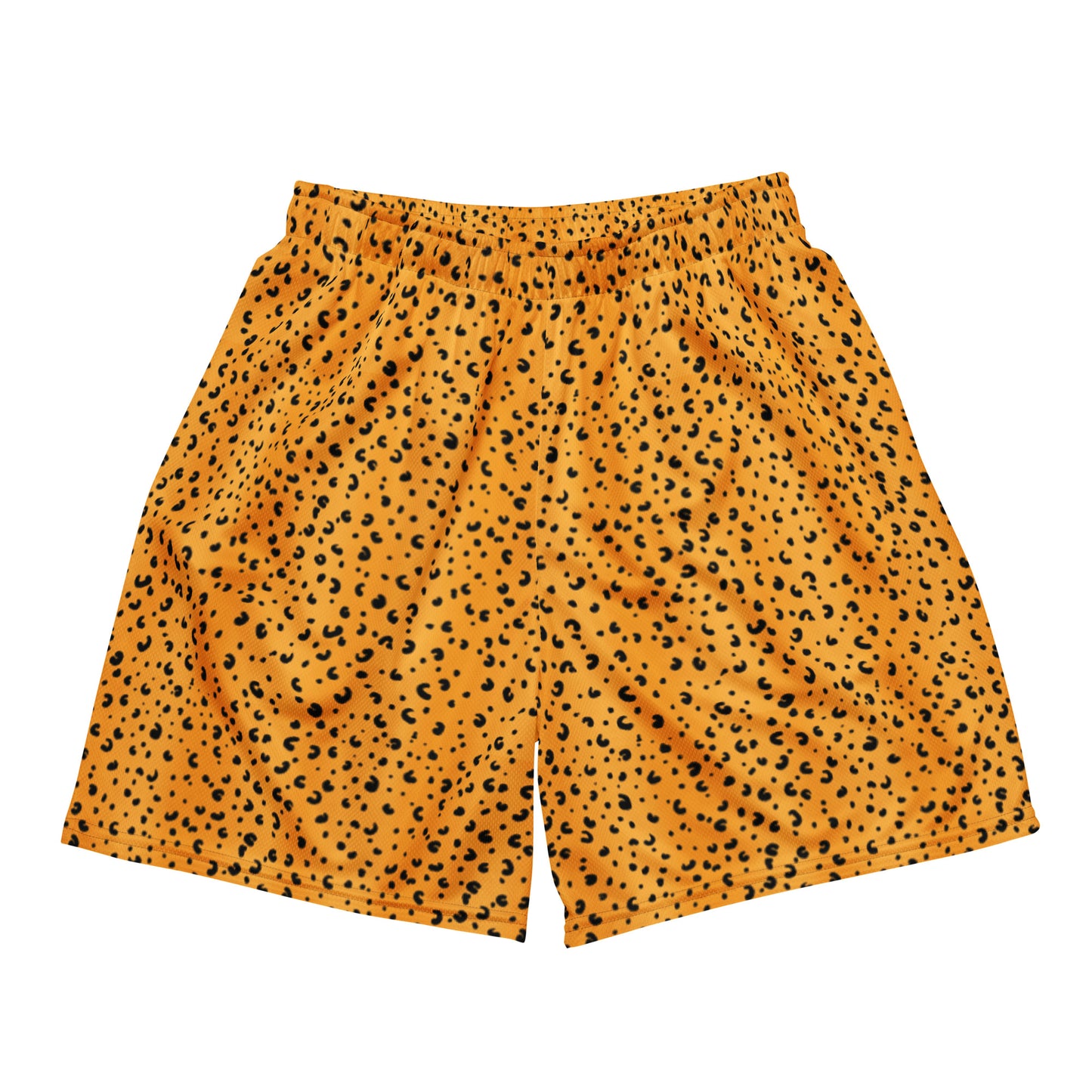 Cheetah Print Unisex mesh shorts