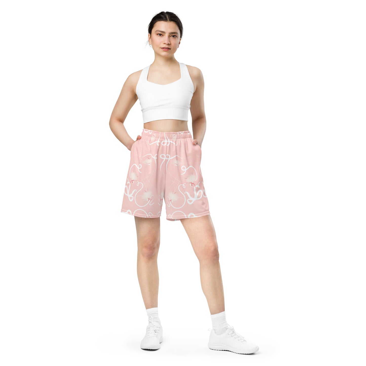 Pink Fairies, Unisex mesh shorts