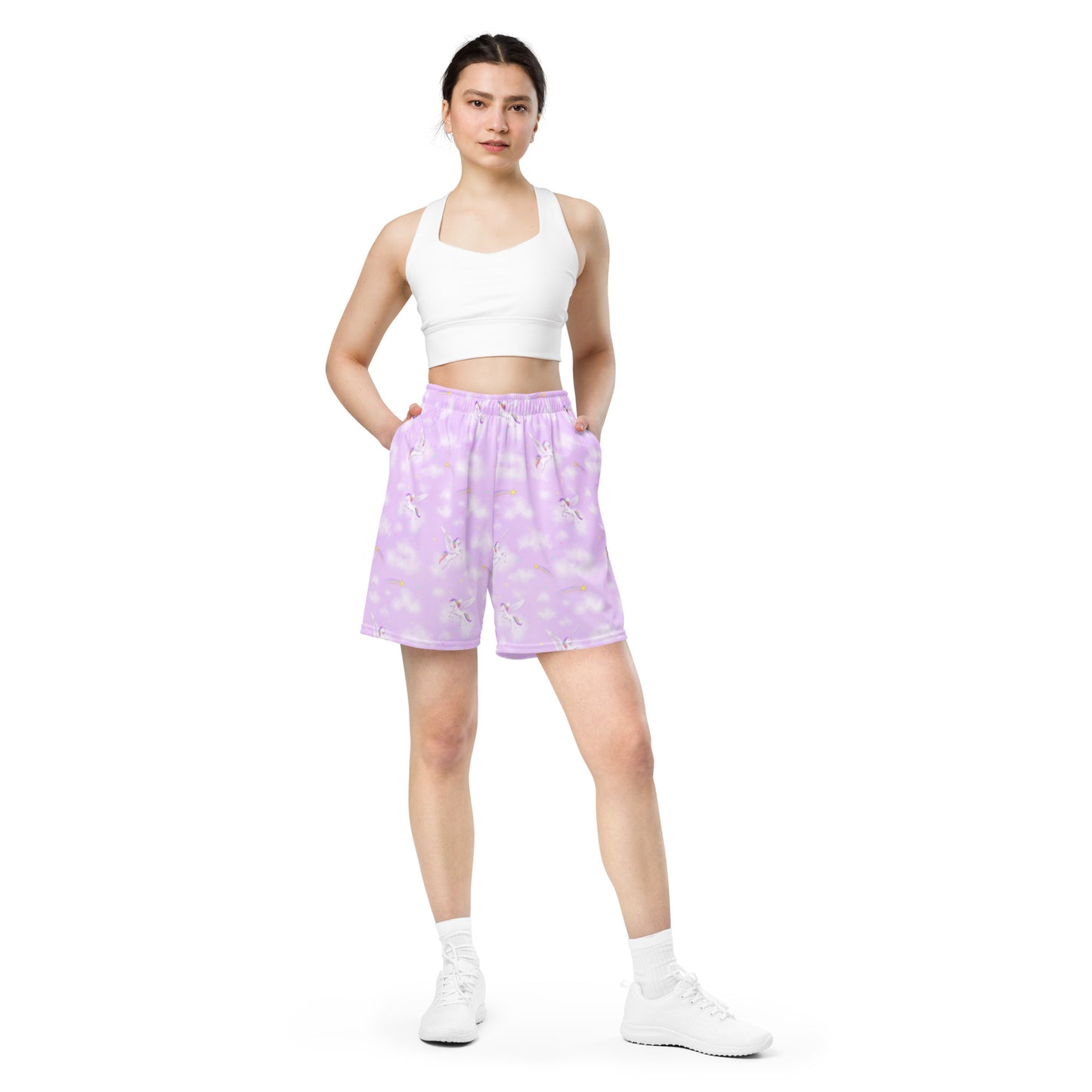 Unicorn Dreams, Unisex mesh shorts