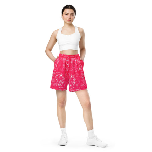 Bite Me Unisex mesh shorts