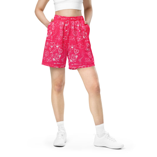 Bite Me Unisex mesh shorts