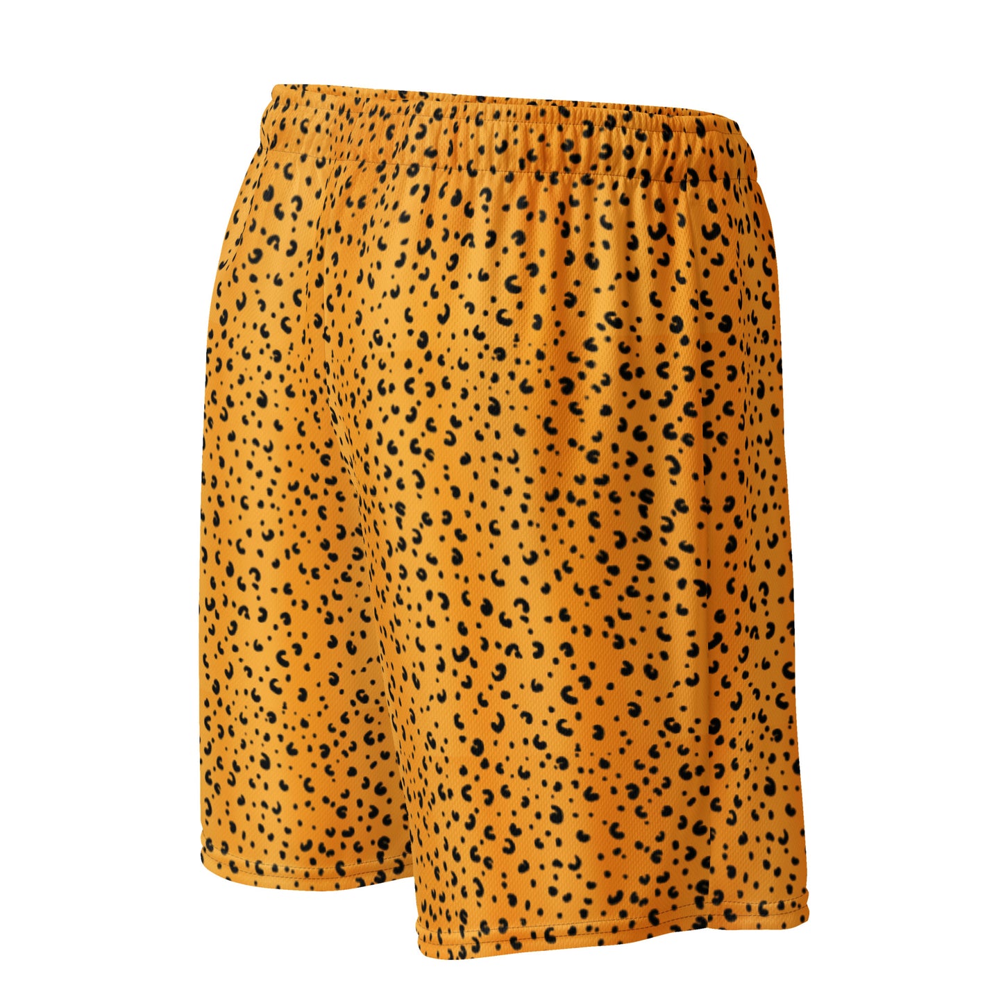 Cheetah Print Unisex mesh shorts