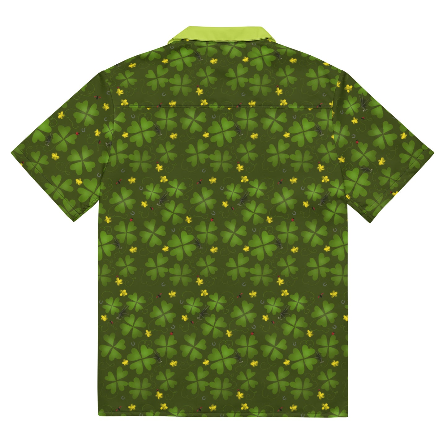 Lucky Clover, Unisex button shirt