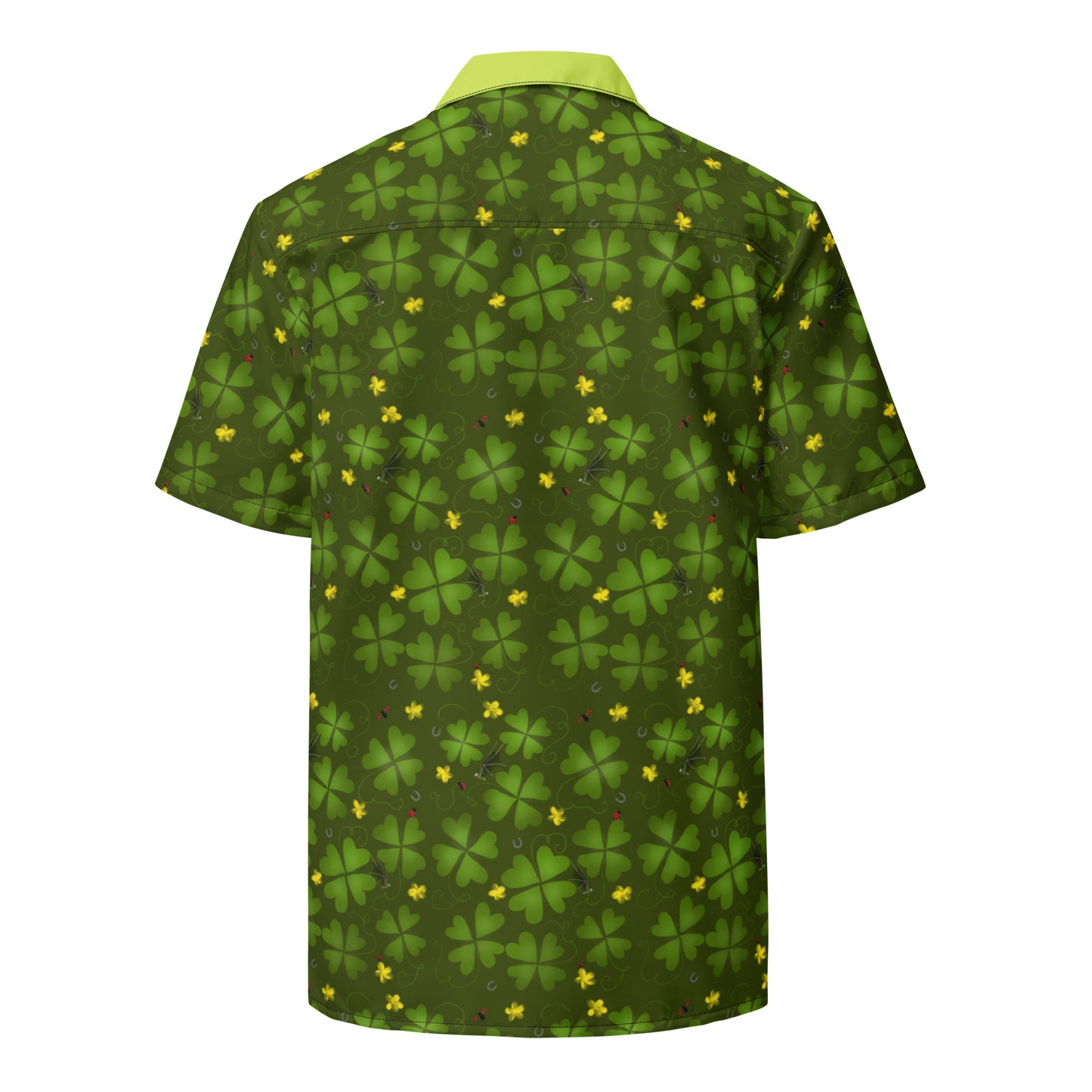 Lucky Clover, Unisex button shirt