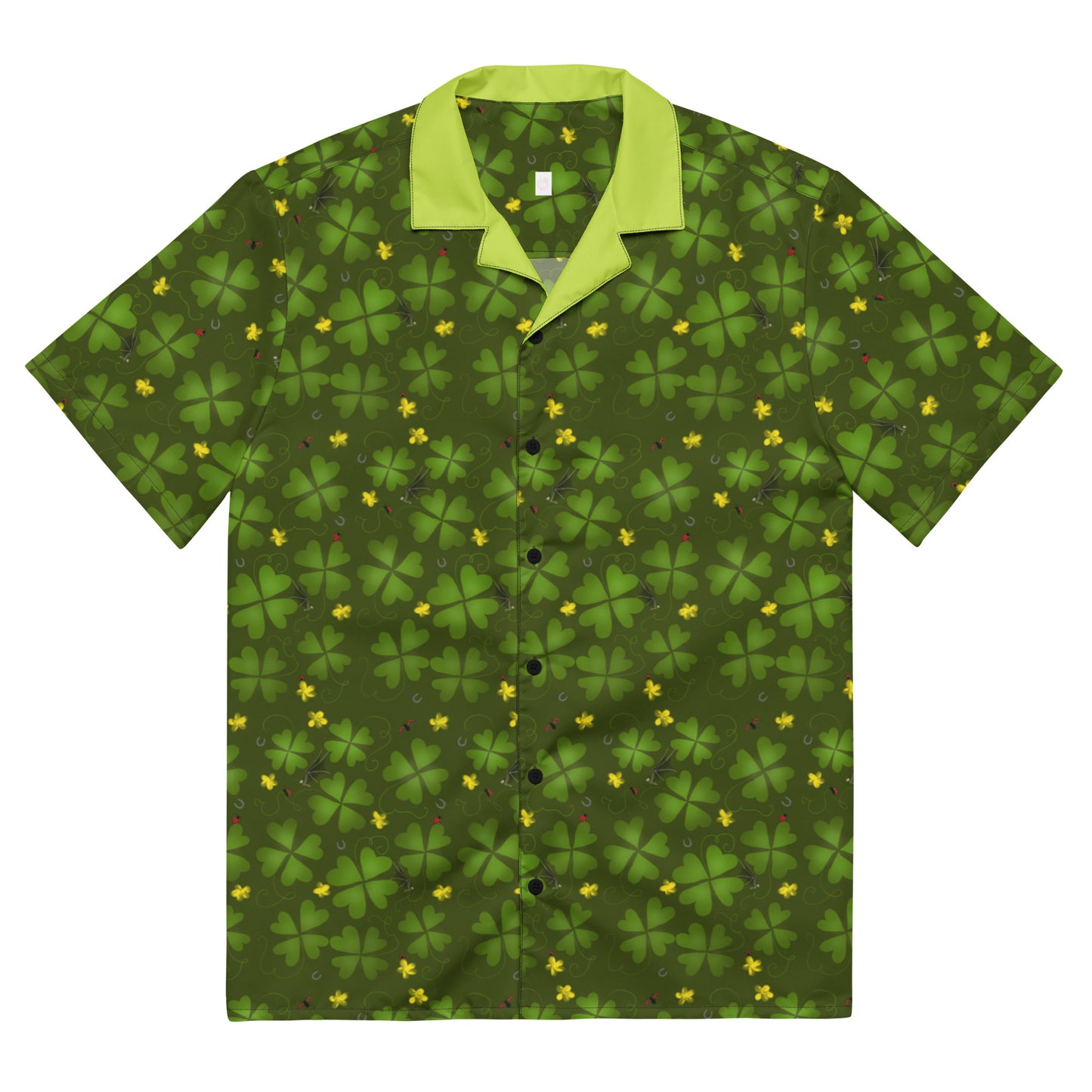 Lucky Clover, Unisex button shirt