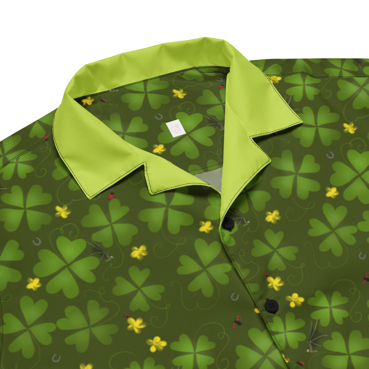 Lucky Clover, Unisex button shirt