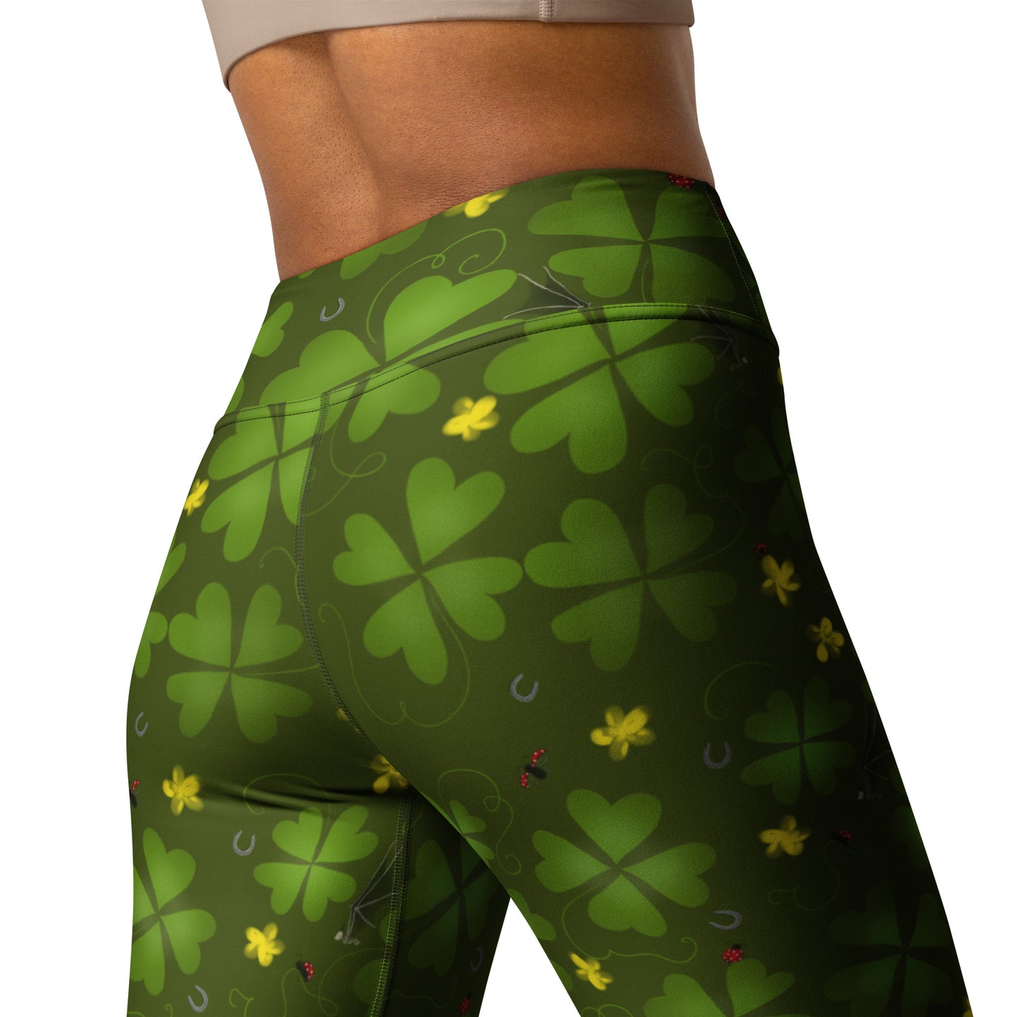 Lucky Clover, Yoga Leggings