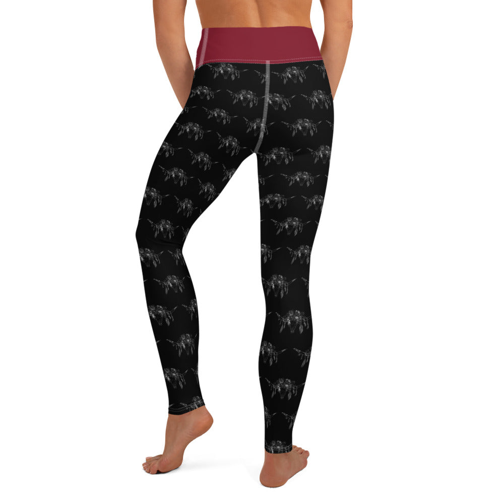 Western Skull Yoga Leggings