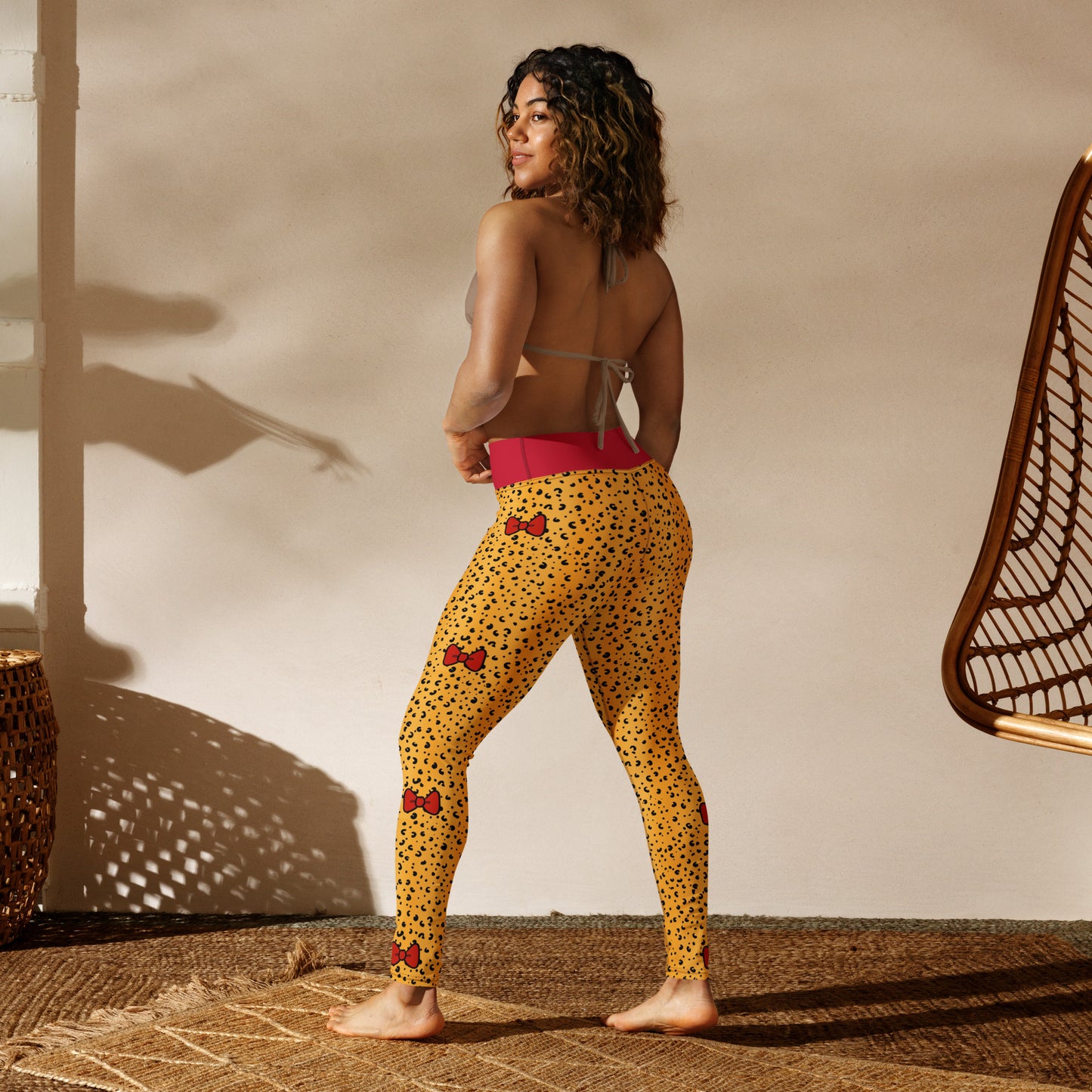 Cheetah Print Yoga Leggings