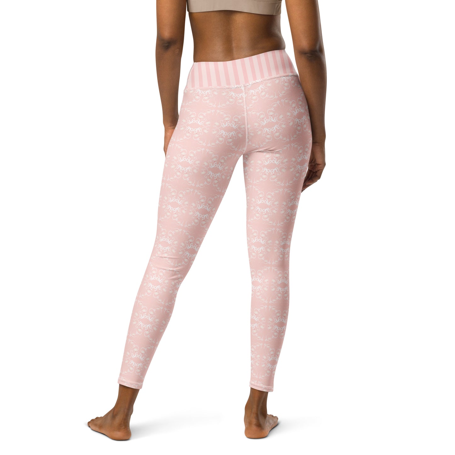 Pink Fairies Yoga Leggings