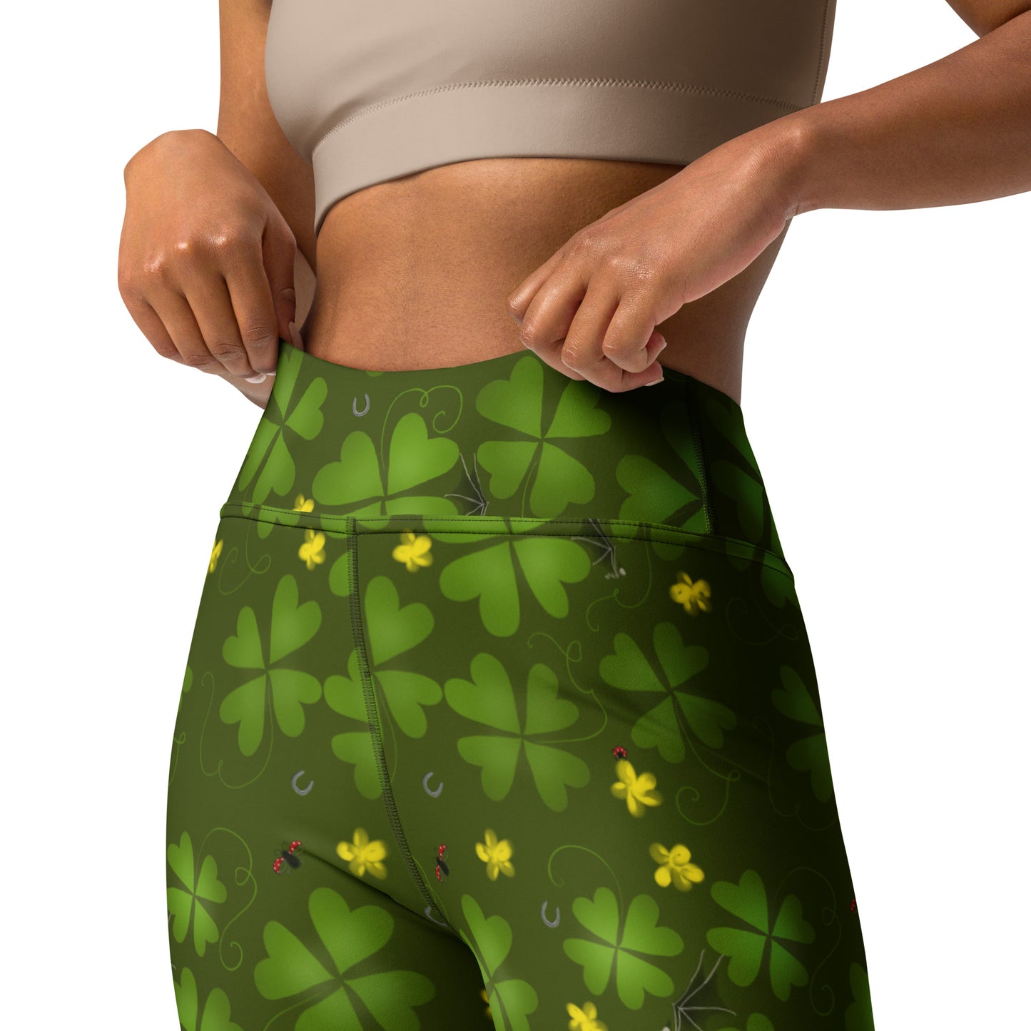 Lucky Clover, Yoga Leggings