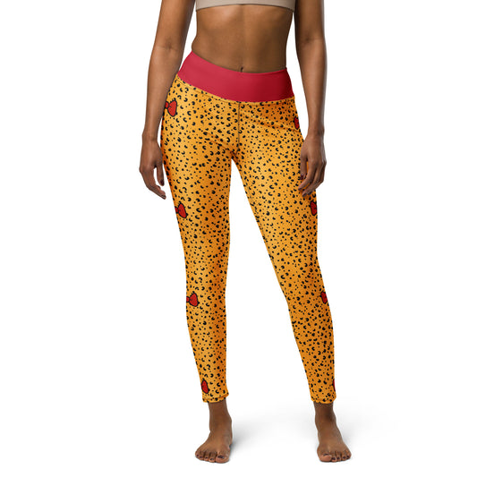 Cheetah Print Yoga Leggings